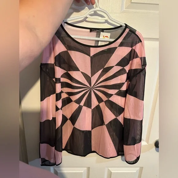 Incerun Mesh Rave Shirt - Picture 3 of 3